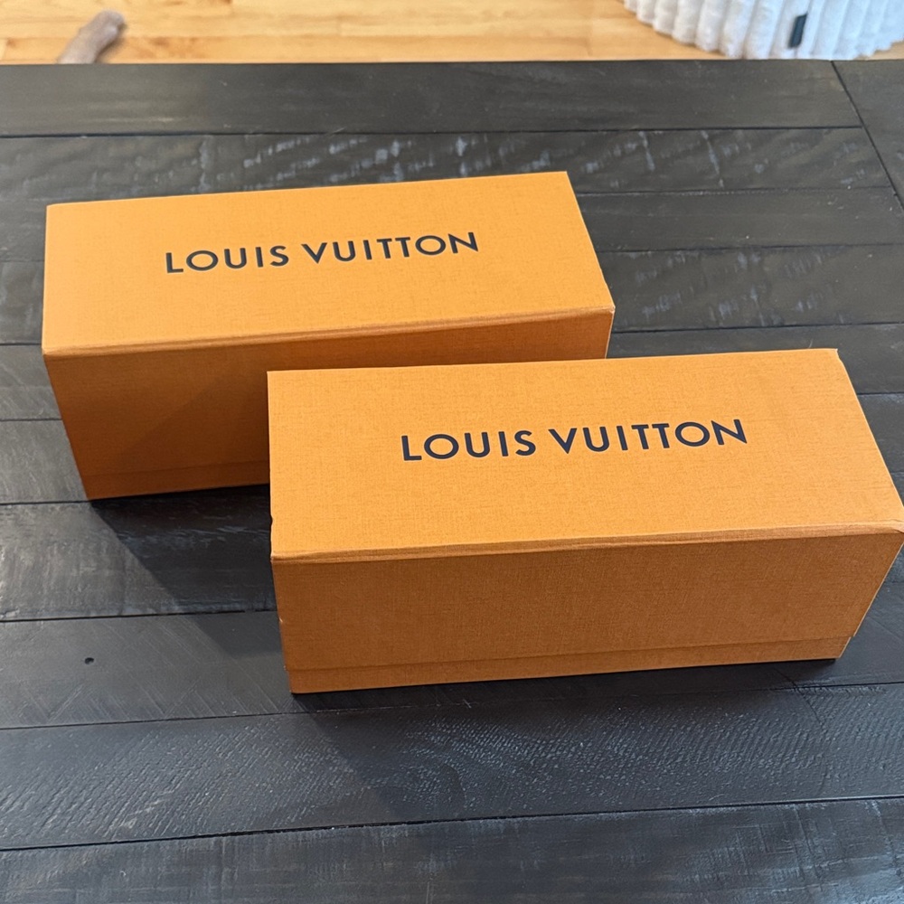 Louis Vuitton Signature Orange Gift Boxes